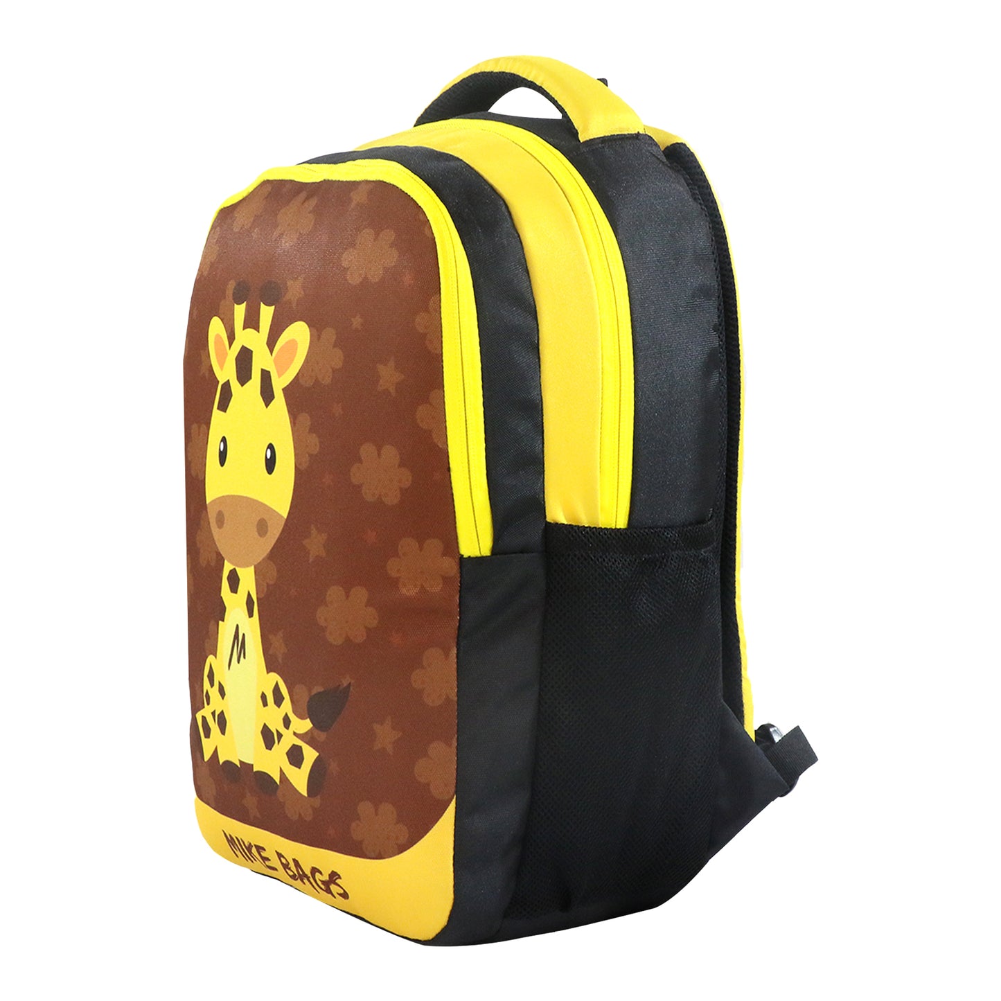 Mike pre school Backpack Giraffe Theme - Yellow