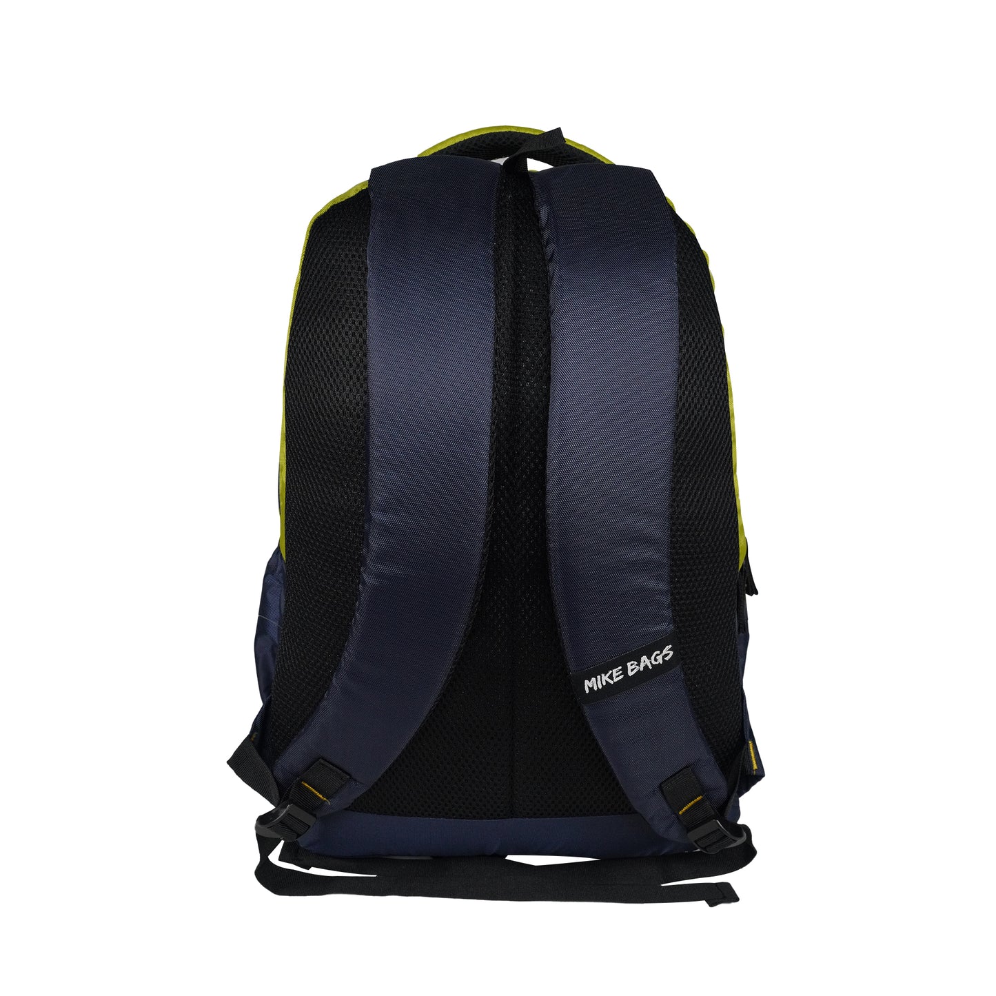 Mike Spark School Backpack (Cricket Theme) - Green & N Blue