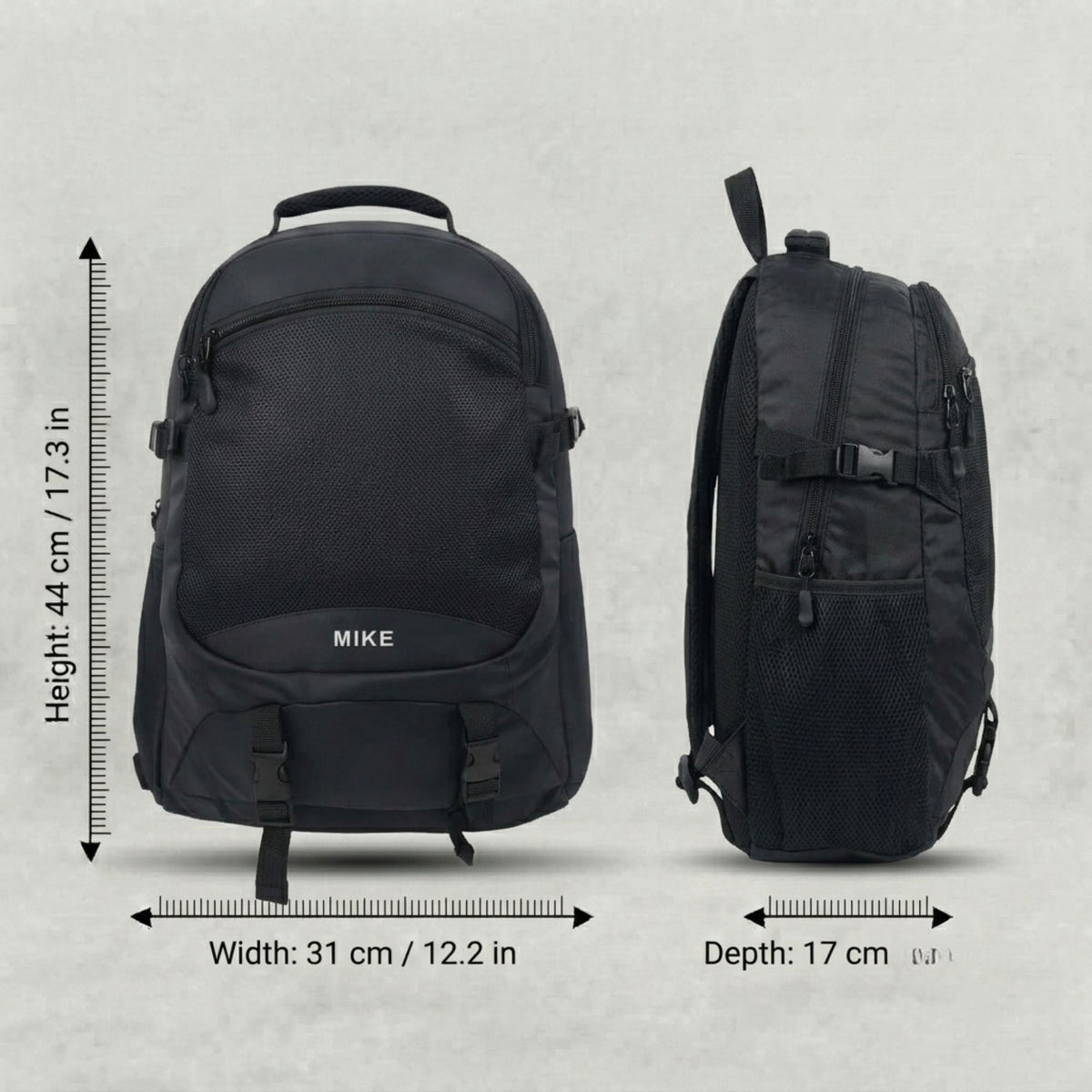 Mike Elite Transit Backpack - Black