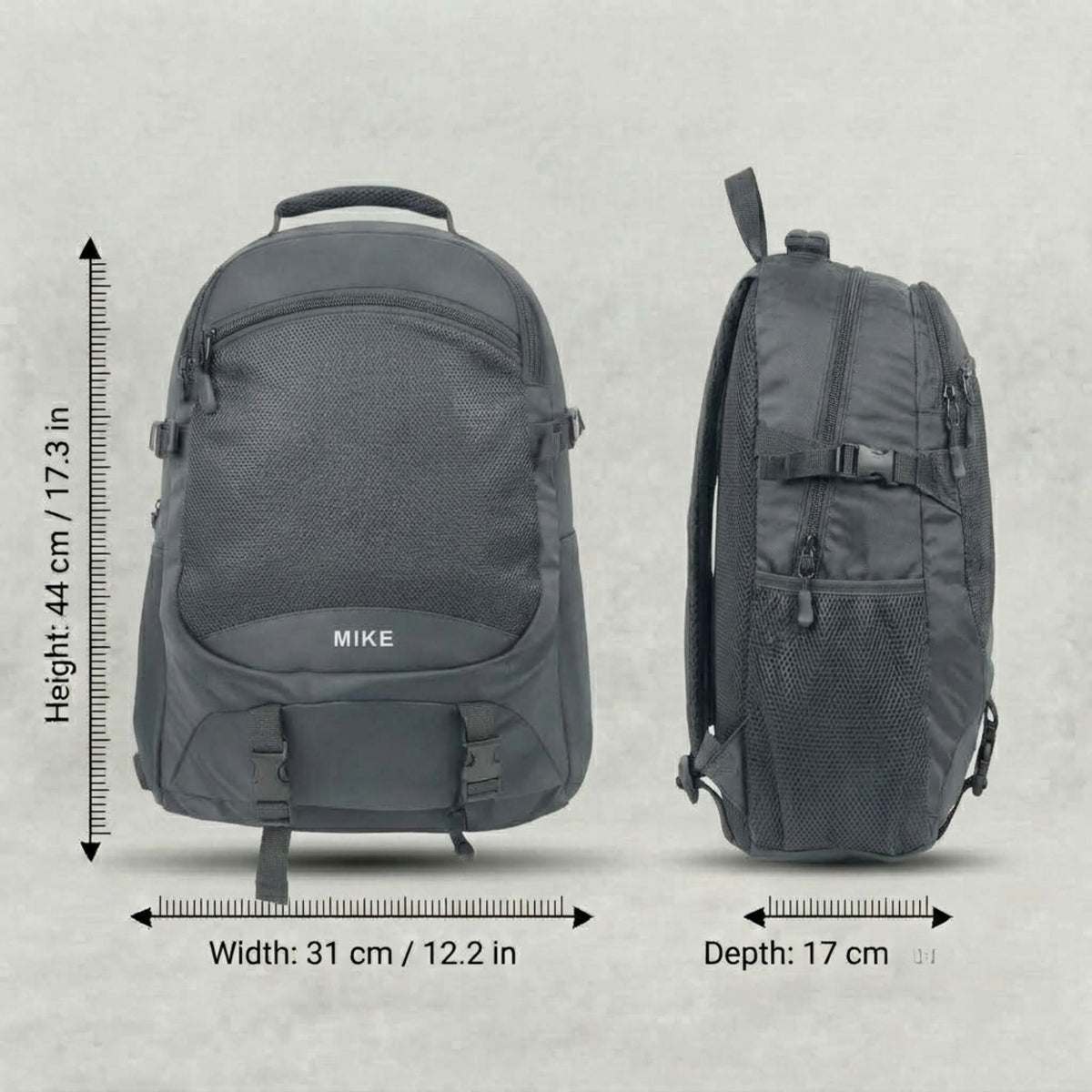 Mike Elite Transit Backpack - Grey