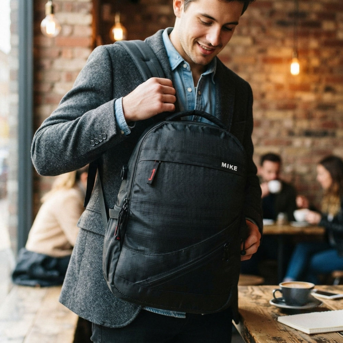 Mike Vectra Backpack - Black