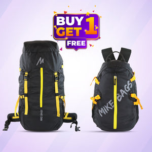 Mike Enticer 60 litres Travel Backpack Trekking Rucksack bag for Men & Women Travel Bag Hiking Backpack combo pack