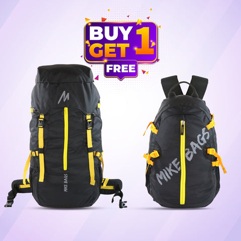 Image of Mike Enticer 60 litres Travel Backpack Trekking Rucksack bag for Men & Women Travel Bag Hiking Backpack combo pack