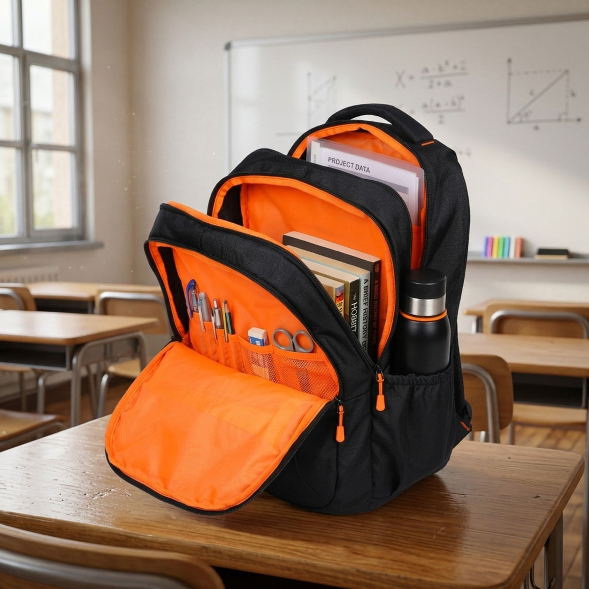 Mike 46L Volt Backpack - Black