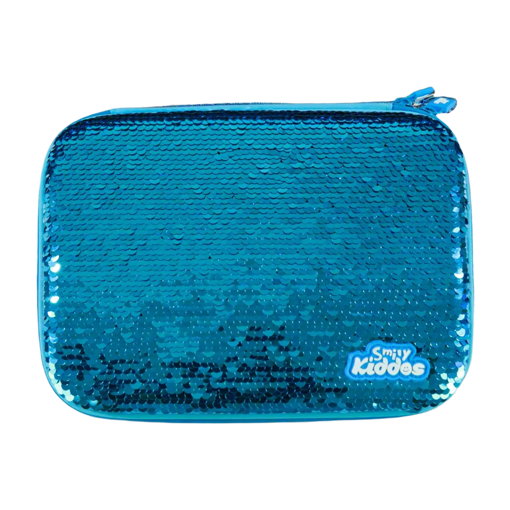 Smily kiddos Bling pencil case Ice cream Blue