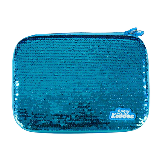 Smily kiddos Bling pencil case Ice cream Blue