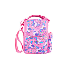 Sky Unicorn Strap Lunch Bag V3 | Lunch Bag for Kids | Durable, Spacious & Trendy Pink