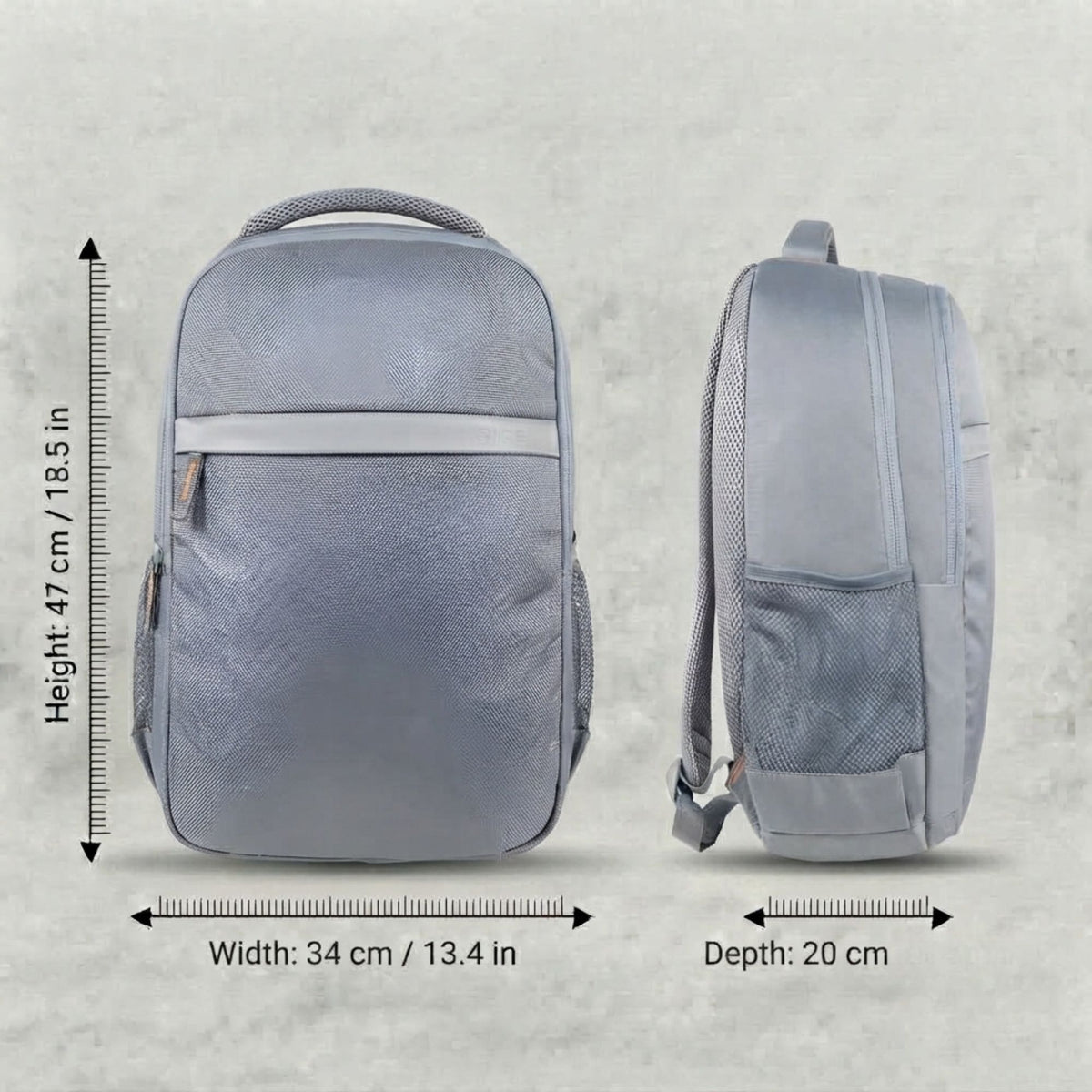 Mike Metrolite Backpack - Grey