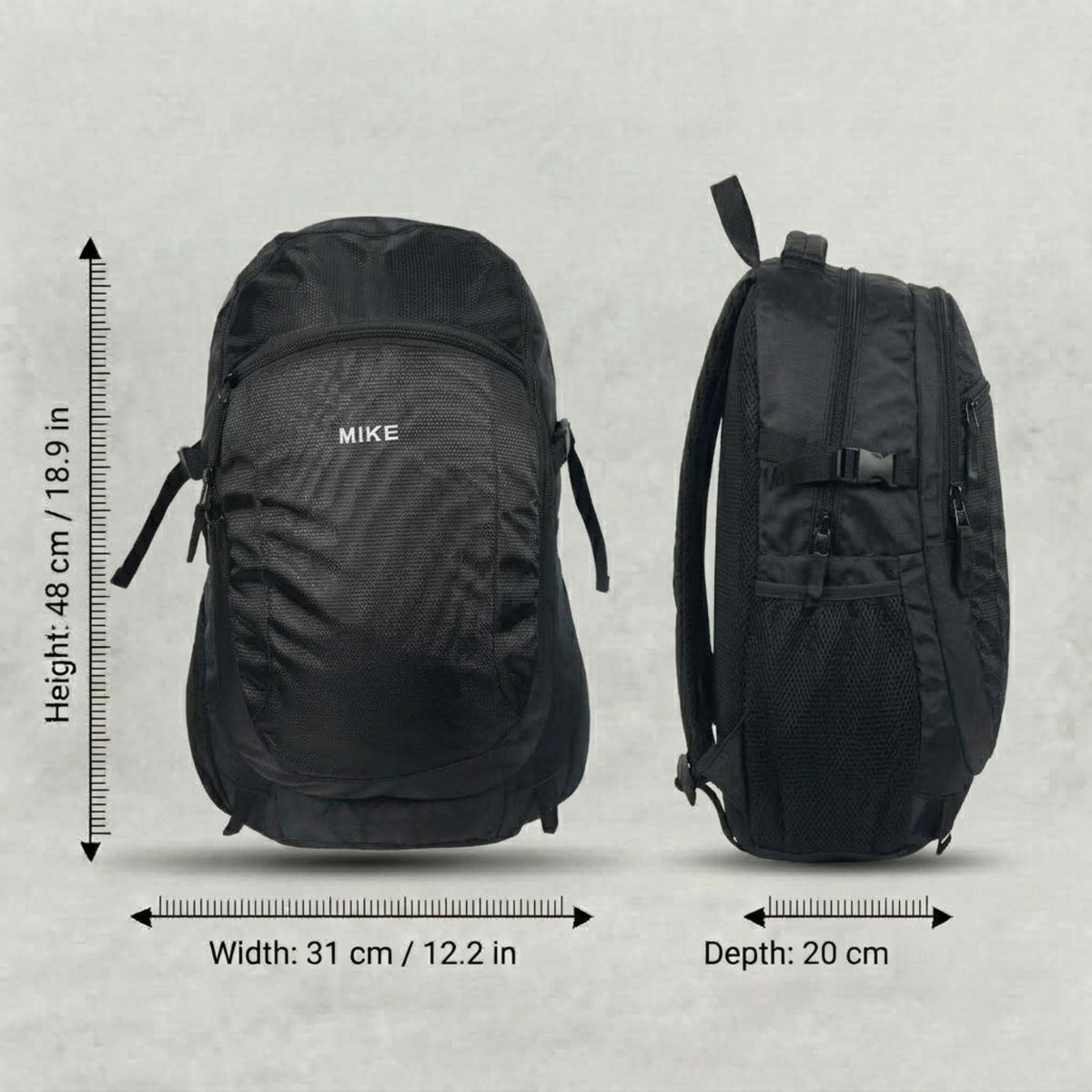 Mike Terminal Backpack - Black