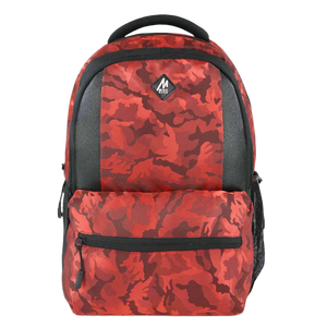 Mike Sedan Backpack- Camo Red