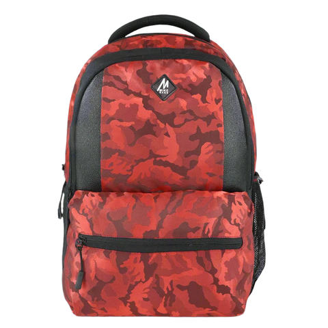 Image of Mike Sedan Backpack- Camo Red