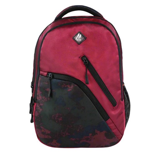 Mike Beetel Backpack - Maroon & Black