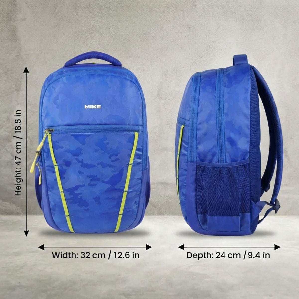 Mike Raptor Backpack – Blue | 36L Camo