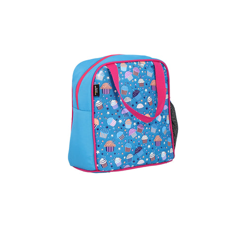 Image of Mike Preschool Backpack Summer Bunny joy lunch bag-Cupcake Theme pink