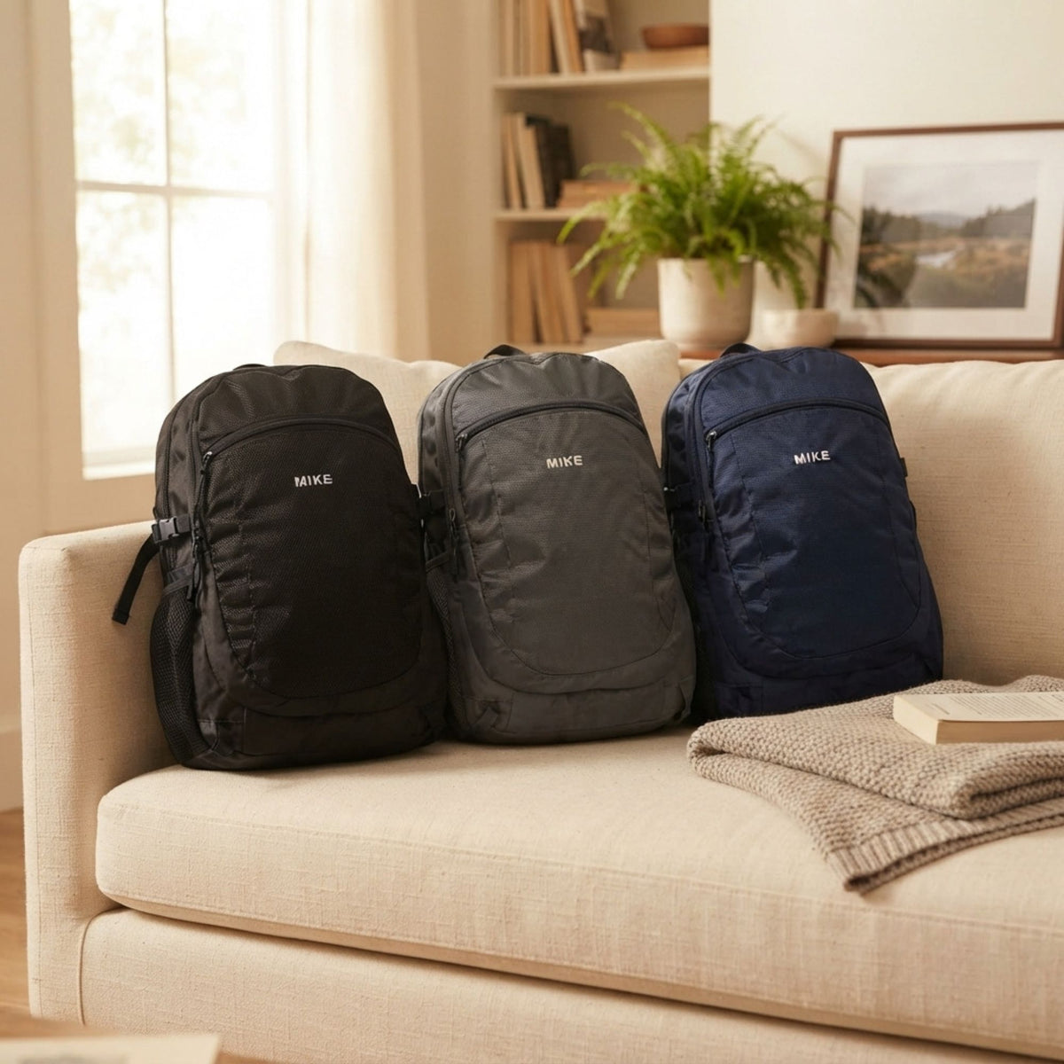 Mike Terminal Backpack - Navy Blue