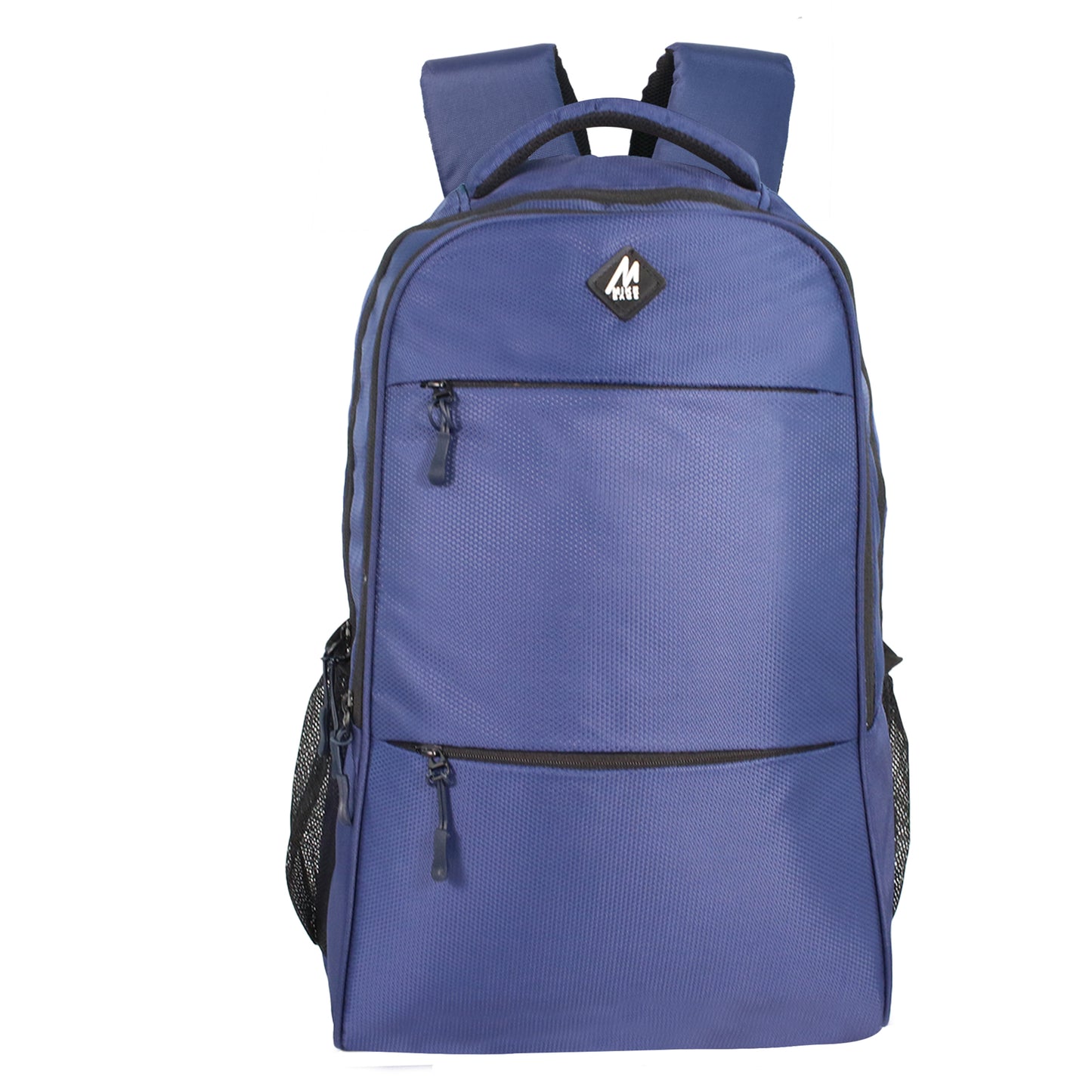 Mike Trident Deluxe Laptop Backpack - Navy Blue