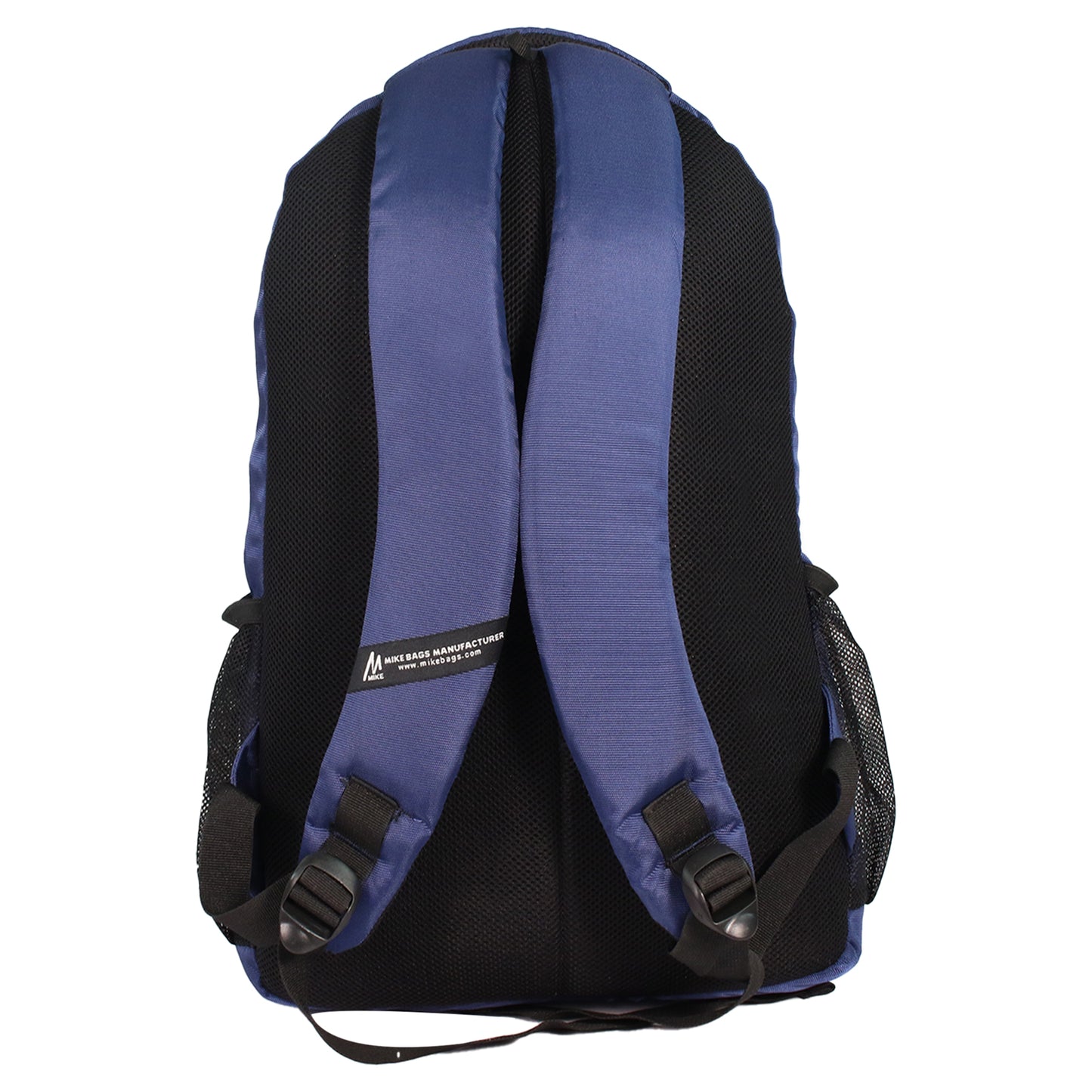 Mike Trident Deluxe Laptop Backpack - Navy Blue