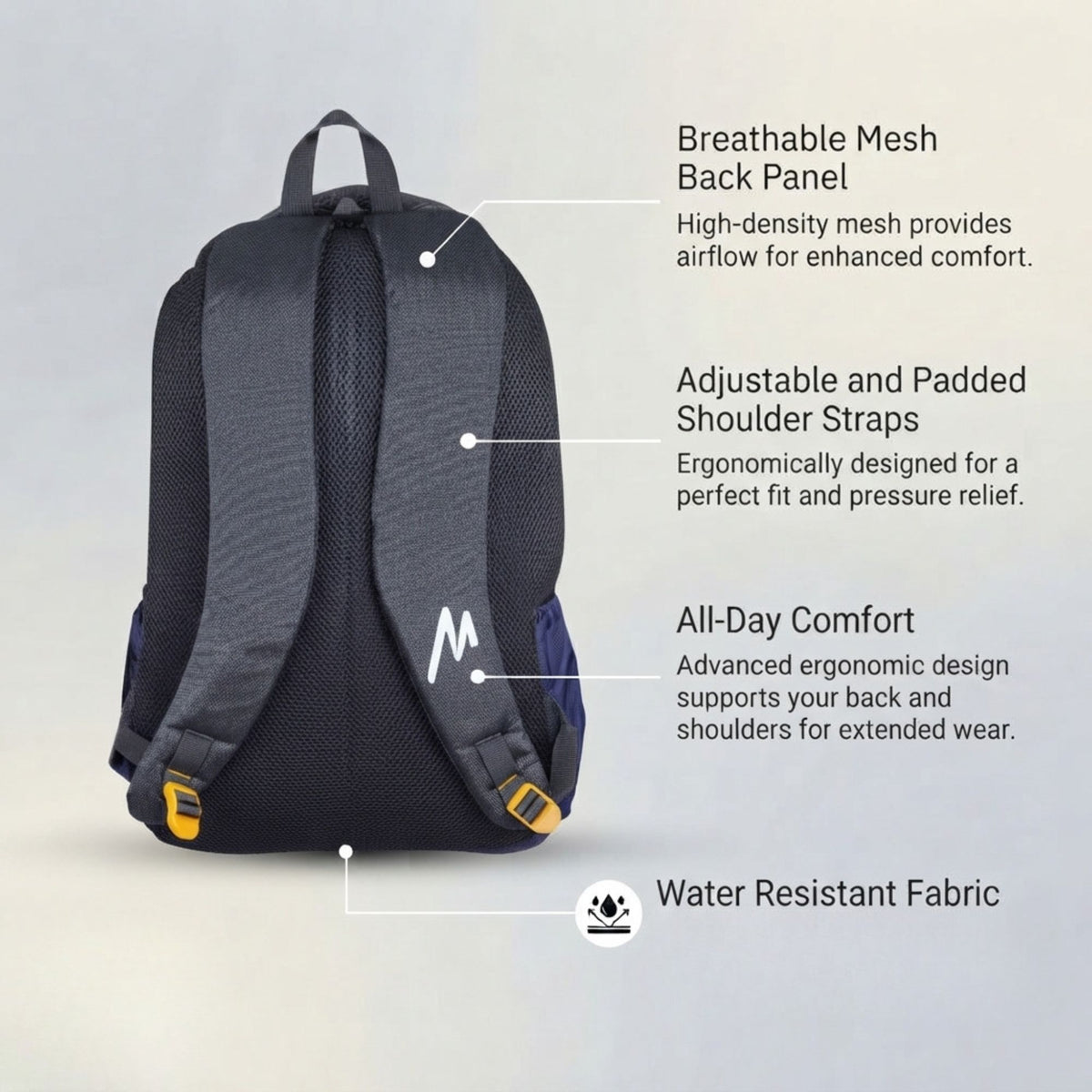 Mike Nexo Backpack - Grey