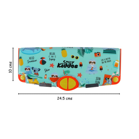 Image of Smily Kiddos Pop Out Pencil box  Sweet Summer Theme- Green