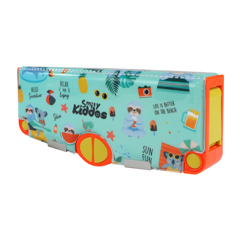 Image of Smily Kiddos Pop Out Pencil box  Sweet Summer Theme- Green