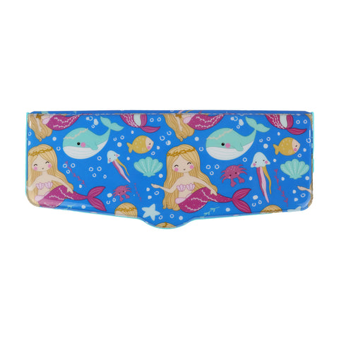 Image of Smily Kiddos Pop Out Pencil box  Mermaid Theme - Blue