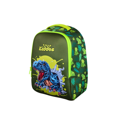 Image of Roaring Dino Neoprene Junior Backpack – Green