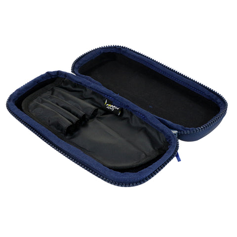 Image of Smily Kiddos - Licensed Chhota Bheem  - Stylish & Spacious Hardtop EVA Pencil Case  One Team - Metallic Blue