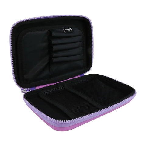 Image of Smily Kiddos - Licensed Chhota Bheem  - Stylish & Spacious Hardtop EVA Pencil Case Musical - Purple