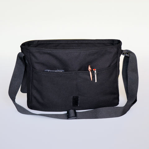 Image of Mike Bags Clap Board Sling Bag-black