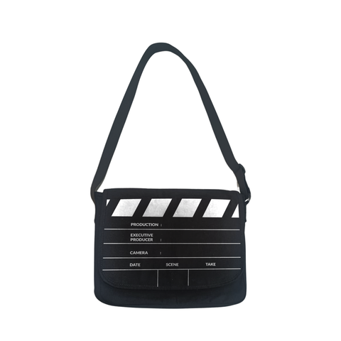 Image of Mike Bags Clap Board Sling Bag-black