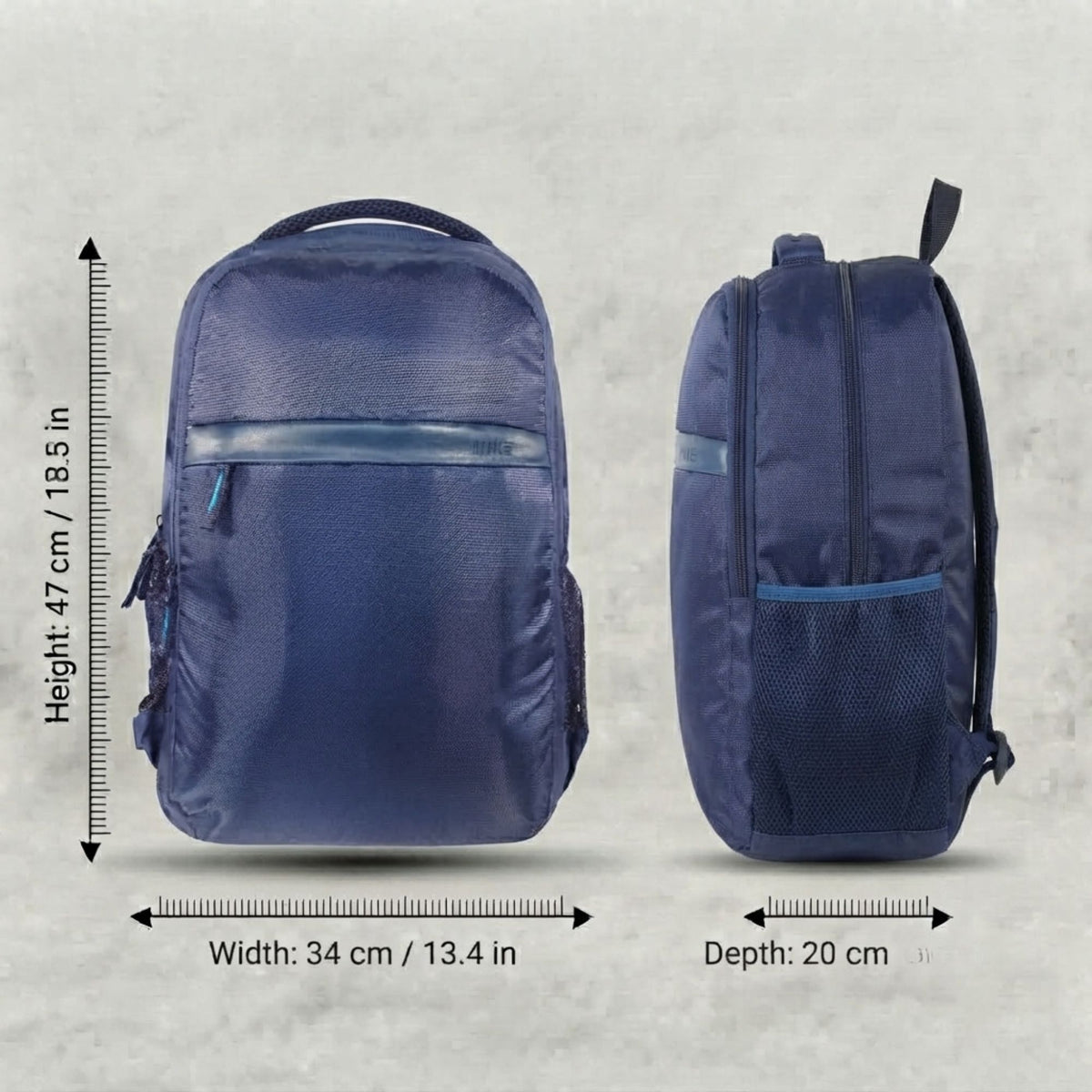 Mike Metrolite Backpack - Navy Blue