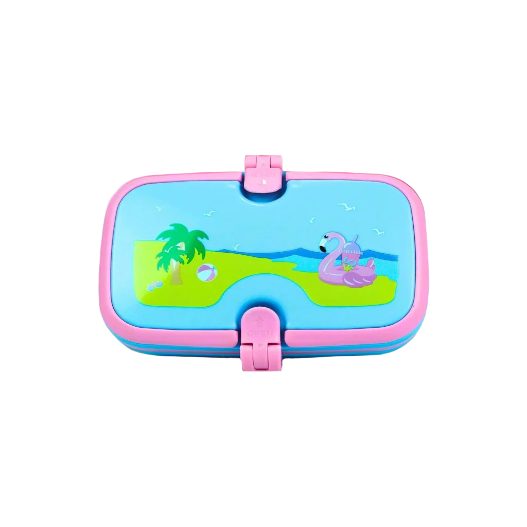Island Adventure Lunch Box – Light Blue