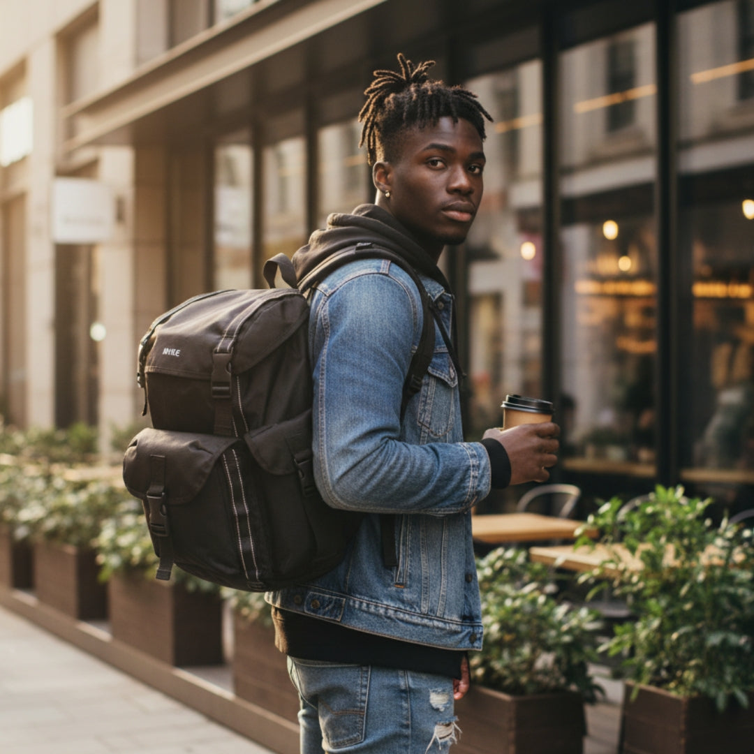 Mike Everest Backpack - Black