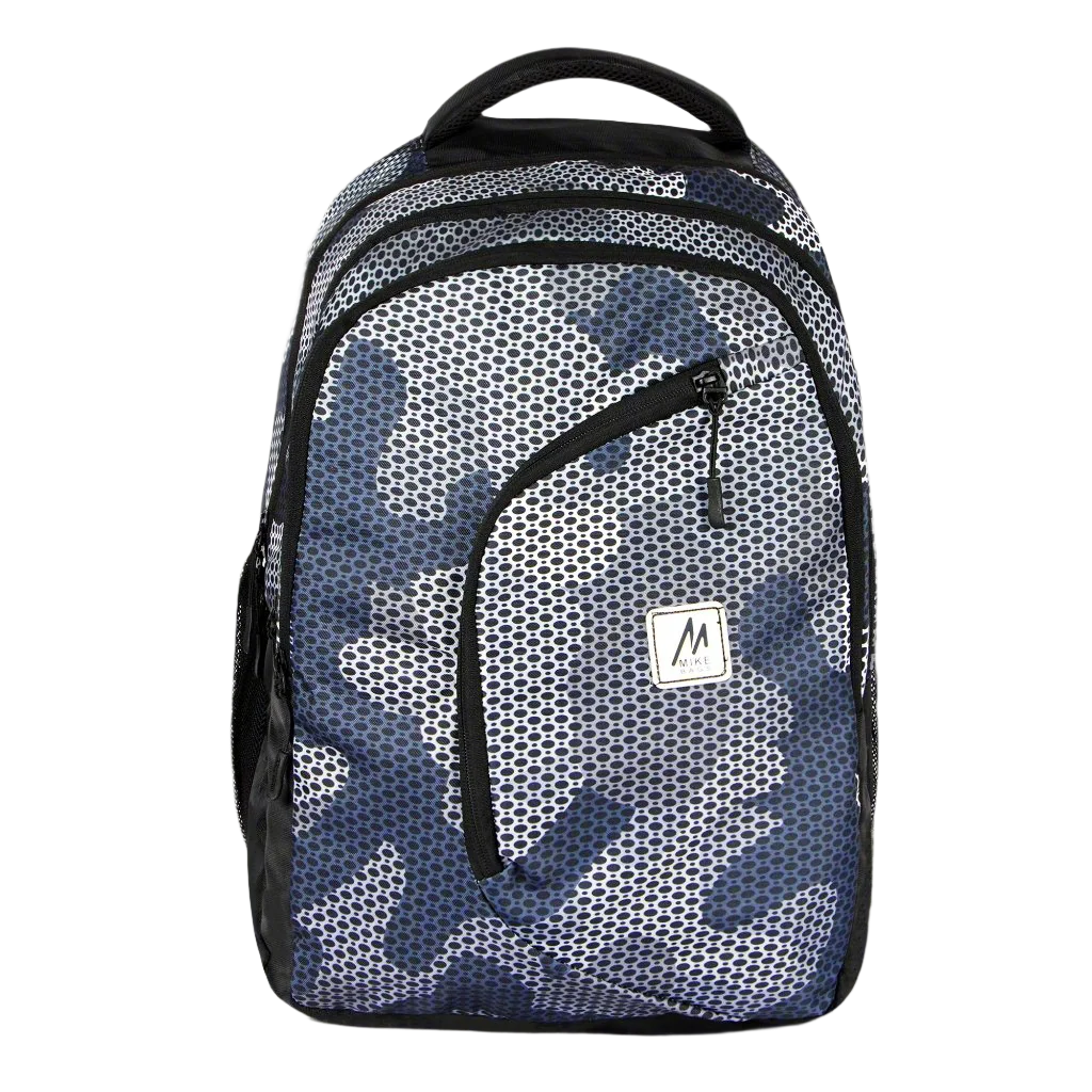 Mike Terminator Deluxe Pro Laptop Backpack- Grey