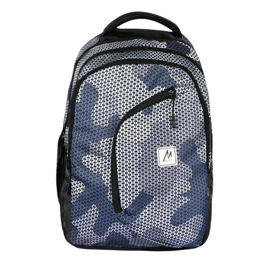 Mike Terminator Deluxe Pro Laptop Backpack- Grey