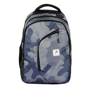 Mike Terminator Deluxe Pro Laptop Backpack- Grey