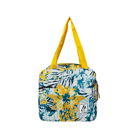 Image of Mike Milano Lunch Bag - Yellow & Green