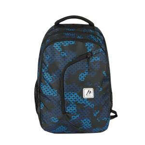 Mike Terminator Deluxe Pro Laptop Backpack-Blue