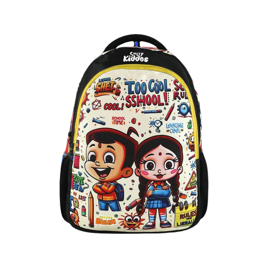 Smily Kiddos - Licensed Chhota Bheem Junior Backpack Too Cool III - Yellow