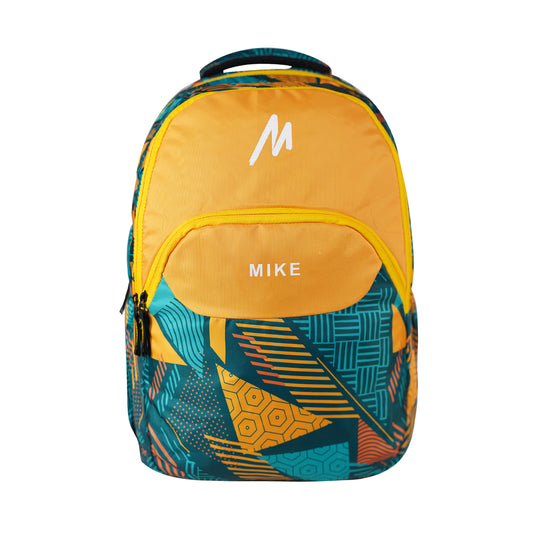 Mike Bags ignite 46L Yellow Laptop Backpack – Ideal for Daily Use, Travel & Office