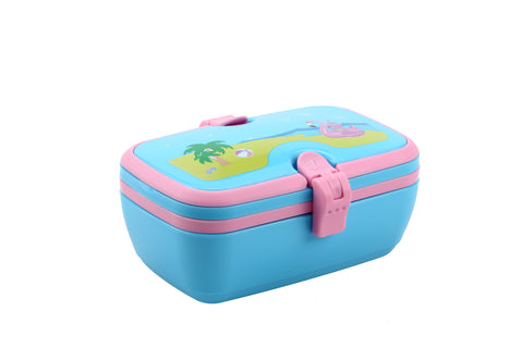Image of Island Adventure Lunch Box – Light Blue