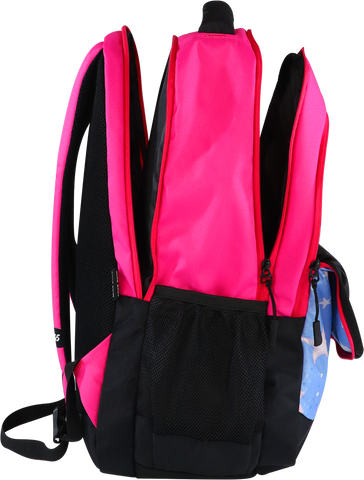 Image of Mike Junior Backpack Mermaid Theme - Dark Pink