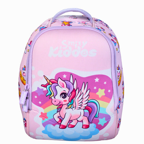 Image of Magical Unicorn Theme Neoprene Preschool Backpack