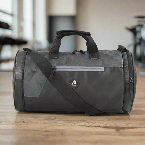 Image of Mike Dual Tone Gym Bag - Grey