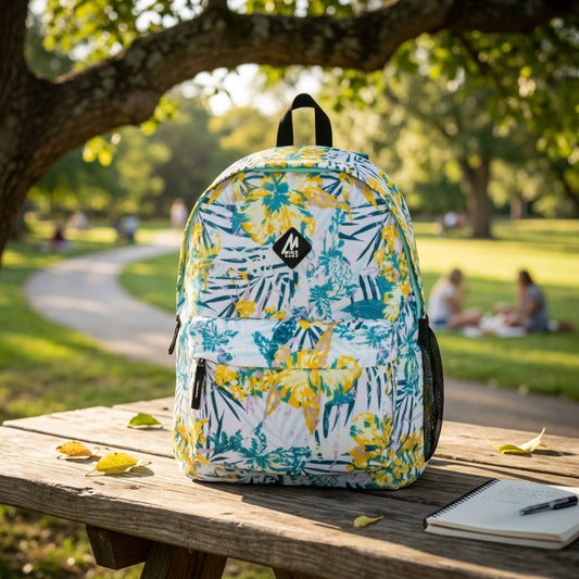 Mike Blossom Daypack - Green & Yellow