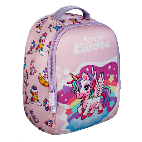Image of Magical Unicorn Theme Neoprene Preschool Backpack (6L) – Pink