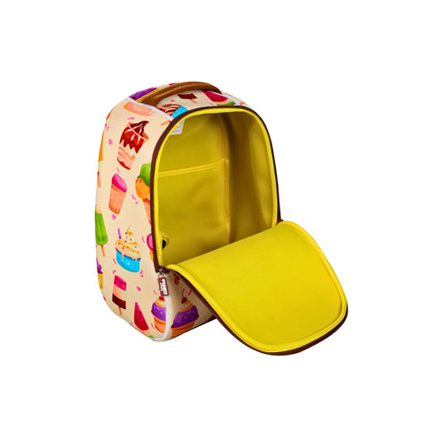 Image of Delightful Ice Cream Neoprene Junior Backpack (12L) – Cream