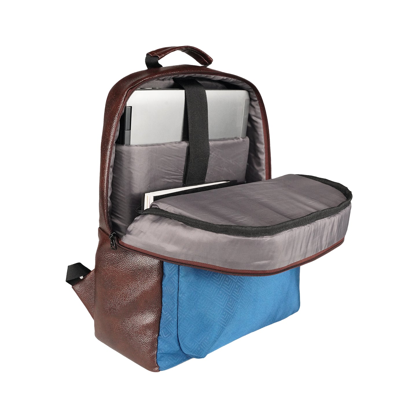 Mike Glitz Backpack - Brown & Indigo