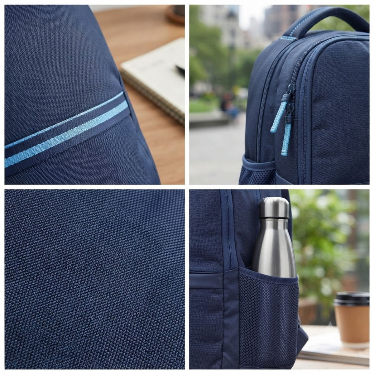 Mike Aerolite Backpack - Navy Blue