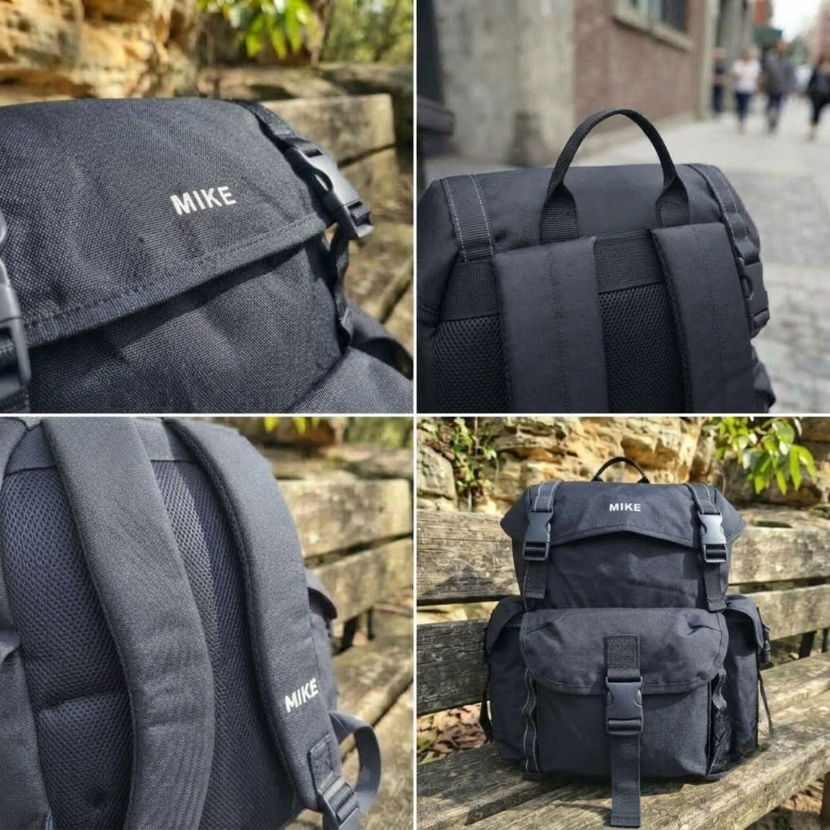 Mike Everest Backpack - Black